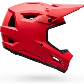 Bell Sanktion 2 Downhill-BMX-Fullface-Helm, robuste ABS-Schale, Rot, Größe L
