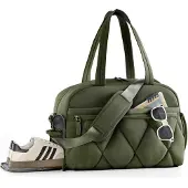 Unyqoos Reisetasche Damen – leichte, handgepäcktaugliche Weekender-Tasche mit separatem Schuhfach, wasserdichter Innentasche und Außentasche