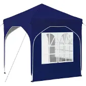 vidaXL Pop-up Partyzelt 192 x 192 x 245 cm Blau