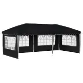 vidaXL Pop-up Partyzelt 575 x 289 x 245 cm Antrazit