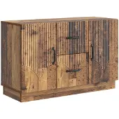 vidaXL Sideboard Altholz 89 x 34,5 x 57 cm Holzwerkstoff