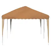 vidaXL Pop-up Partyzelt 575 x 290 x 245 cm Beige