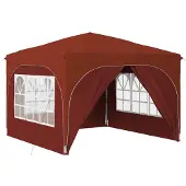 vidaXL Pop-up Partyzelt 290 x 290 x 245 cm Terrakotta
