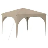 vidaXL Pop-up Partyzelt 290 x 290 x 245 cm Creme
