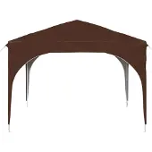 vidaXL Pop-up Partyzelt 290 x 290 x 245 cm Braun