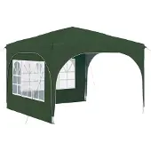 Syfax Pop-up Partyzelt 290 x 290 x 245 cm Grün