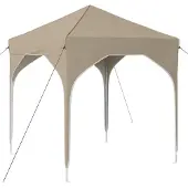 vidaXL Pop-up Partyzelt 194 x 194 x 245 cm Creme