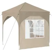 vidaXL Pop-up Partyzelt 192 x 192 x 245 cm Creme