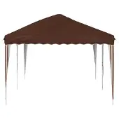 vidaXL Pop-up Partyzelt 575 x 290 x 245 cm Braun