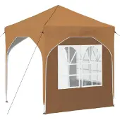 vidaXL Pop-up Partyzelt 192 x 192 x 245 cm Beige