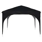 vidaXL Pop-up Partyzelt 290 x 290 x 245 cm Antrazit