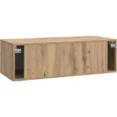 vidaXL Wandmontierter TV-Schrank 98 x 41 x 30 cm Artisan-Eiche