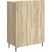vidaXL Sideboard Sonoma-Eiche 66 x 34,5 x 92 cm Holzwerkstoff