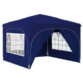 vidaXL Pop-up Partyzelt 290 x 290 x 245 cm Blau