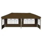 vidaXL Pop-up Partyzelt 575 x 289 x 245 cm Taupe