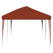 vidaXL Pop-up Partyzelt 575 x 290 x 245 cm Terrakotta