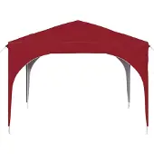 vidaXL Pop-up Partyzelt 290 x 290 x 245 cm Bordeauxrot