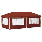 vidaXL Pop-up Partyzelt 575 x 289 x 245 cm Terrakotta
