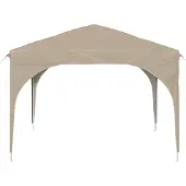 vidaXL Pop-up Partyzelt 290 x 290 x 245 cm Creme