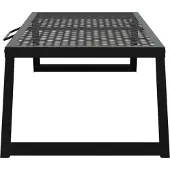 vidaXL Faltbarer Campinggrill 70 x 30 x 18,5 cm Legierter Stahl