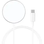 Avizar Mayaxess, Magnetisches 15W MagSafe Ladegerät für iPhone 12 Mini, Weiß