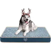 OEM Wasserdichtes Hundebett Navy/Grau für kleine bis große Hunde