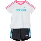 Adidas Pinstripes Sprinter Short Tee Set