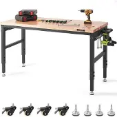 OEM Verstellbarer Werkplatz 1524x559mm, 907kg, elektrisch