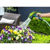 OEM 10m Gartenschlauch mit Sprüher und Anschlüssen