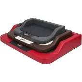 OEM Orthopädisches Hundebett groß schwarz grau viscoelastic Maß L