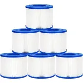 Markenlos Filterkartusche VI für Lay-Z-Spa 58323 - Twin Pack