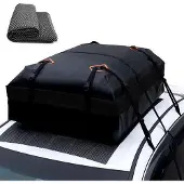 Famanu Dachbox mit großem Stauraum - Schwarz