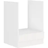 Atlas Ofenschrank - Weißes Nachbildung - L60cm - Ohne Arbeitsplatte verkauft