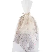 ASI Puppe Olivia 34cm Babypuppe Gartenmuster Multicolor Spielzeug