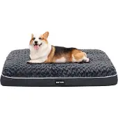 OEM Orthopädisches Hundebett, 90cm, dunkelgrau, waschbar, abnehmbar