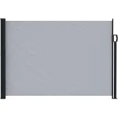 vidaXL Ausziehbares Seitenmarkise 117 x 300 cm Polyester Rechtwinklig