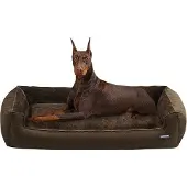 OEM Hundebett, braun, 120x90x30cm, abnehmbar und waschbar