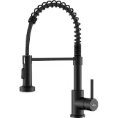 OEM Schwarze Küchenarmatur, 360° Drehbar, Edelstahl, Hochdruck