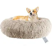 OEM Runder Hundebett 50cm weich warm Anti-Angst wasbar