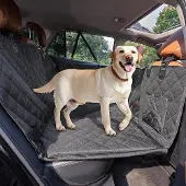 OEM Wasserdichte Hundebankabdeckung 1200D Ripstop Schwarz Hundebett