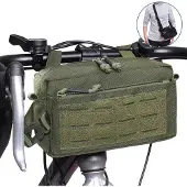 OEM Taktische Fahrradtasche Grün mit Schultergurt