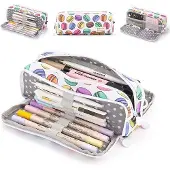 OEM Große Schülerinnen Etui mit 3 Fächern für Mädchen