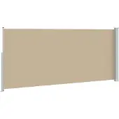 vidaXL Ausziehbare Seitenmarkise 200 x 500 cm