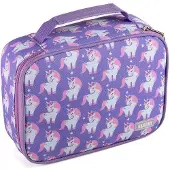 OEM Großes Etui, 72-teilig, Organizer, Schultasche, Einhorn, Mädchen