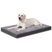 OEM Orthopädisches Hundebett XXL, wasserdicht, grau, 119x73x9cm