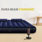 OEM Bunte Luftmatratze 203x152x25cm Set