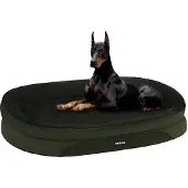 OEM Orthopädisches Hundebett, Hundesofa, 4-seitig, Anti-Rutsch, abnehmbar, olivgrün, groß