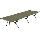 Markenlos Feldbett für 1 Person - Klappbar, Grün, 190 x 68 x 38 cm
