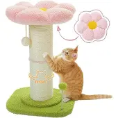 OEM Kleine Katzenkrabpaal mit dicker Säule und abnehmbarer Liege
