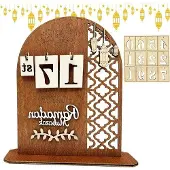 OEM Holz Ramadan Dekorationskalender Eid Mubarak Selbstbau